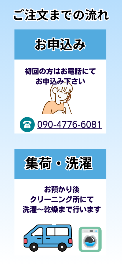 ご注文までの流れ